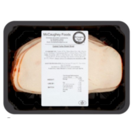 SLICED TURKEY 500G  (FROZEN)